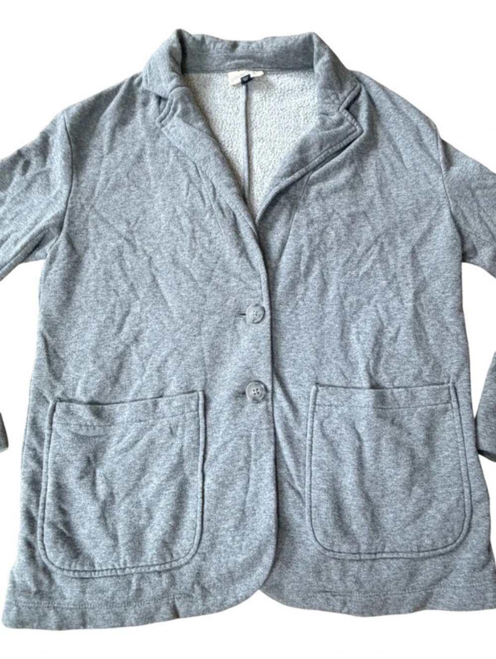 Universal Thread Goods Co Gray Knit Blazer Cardigan Size M 2145